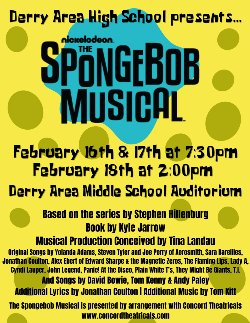 DAHS Musical Flyer